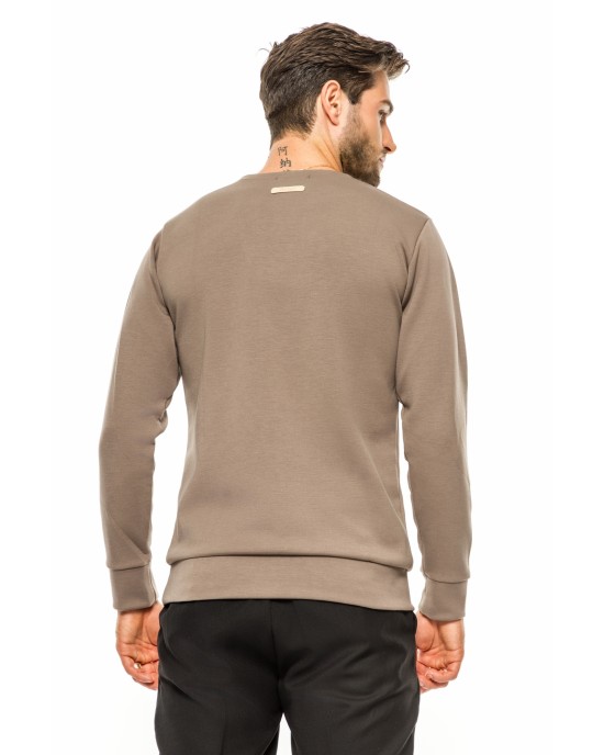 Μπλούζα Rebel μπεζ ΜΑΚΡΥΜΑΝΙΚΕΣ