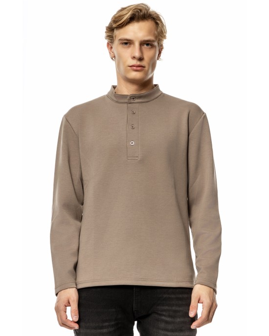 Μπλούζα Rebel μπεζ ΜΑΚΡΥΜΑΝΙΚΕΣ