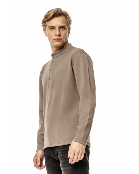 Μπλούζα Rebel μπεζ ΜΑΚΡΥΜΑΝΙΚΕΣ