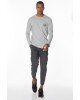 Μπλούζα Jack n Jones γκρι Μπλούζα Jack n Jones γκρι