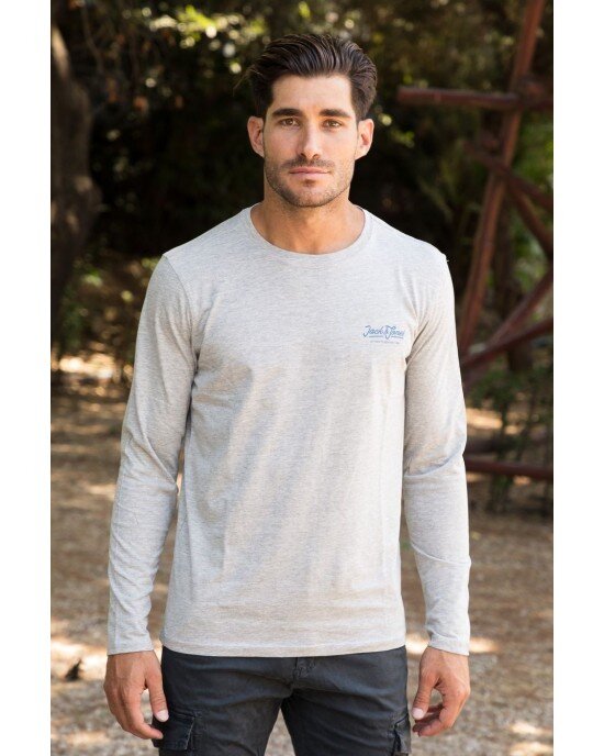 Μπλούζα Jack n Jones γκρι Μπλούζα Jack n Jones γκρι