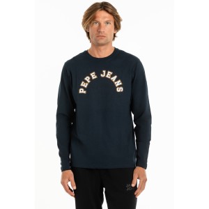 Μπλούζα Pepe Jeans μπλε Μπλούζα Pepe Jeans μπλε