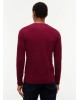 Μπλούζα Tommy Hilfiger μπορντό ΜΑΚΡΥΜΑΝΙΚΕΣ