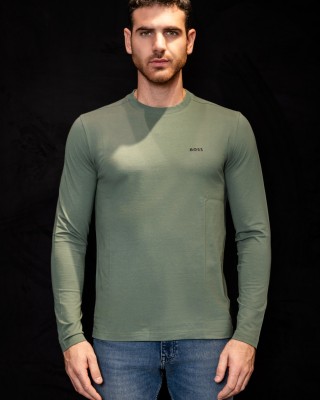 Μπλούζα Boss πράσινη