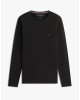 Μπλούζα Tommy Hilfiger μαύρο ΜΑΚΡΥΜΑΝΙΚΕΣ