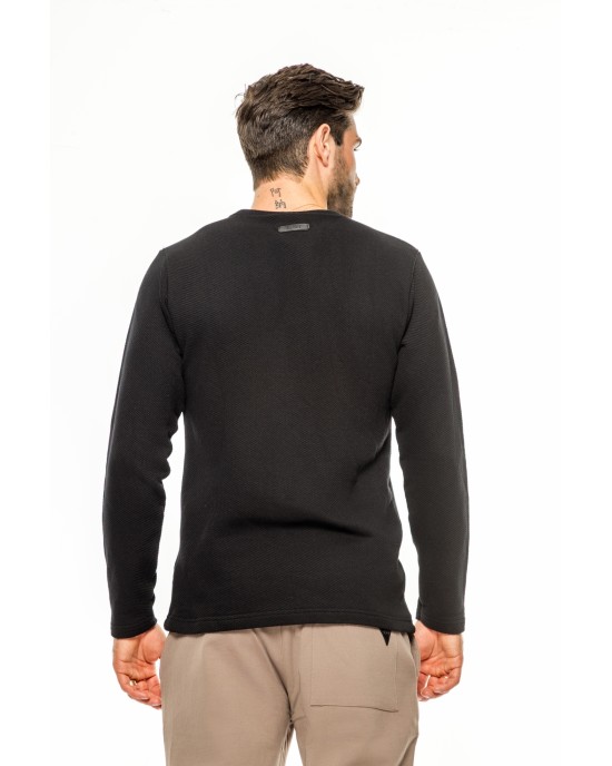 Μπλούζα Rebel μαύρη ΜΑΚΡΥΜΑΝΙΚΕΣ