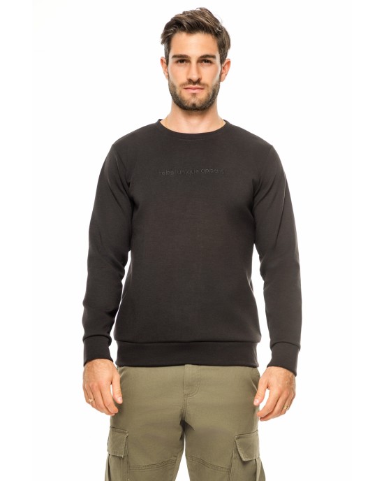 Μπλούζα Rebel μαύρη ΜΑΚΡΥΜΑΝΙΚΕΣ