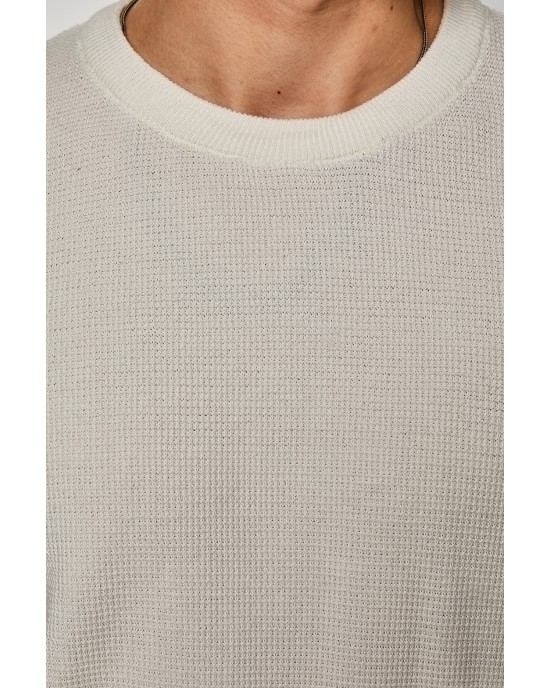 Μπλούζα πλεκτή Artisti Italiani άσπρο ΠΛΕΚΤΕΣ