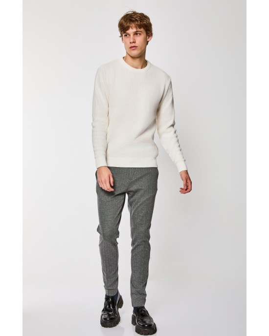 Μπλούζα πλεκτή Artisti Italiani άσπρο ΠΛΕΚΤΕΣ