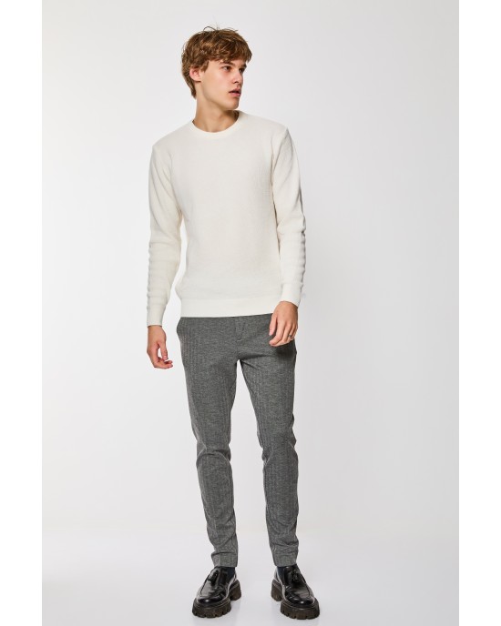 Μπλούζα πλεκτή Artisti Italiani άσπρο ΠΛΕΚΤΕΣ