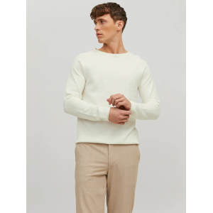 Μπλούζα πλεκτή JacknJones άσπρη