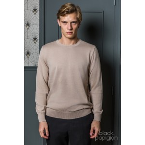 Μπλούζα πλεκτή Artisti Italiani μπεζ