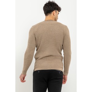 Μπλούζα πλεκτή Vittorio μπεζ