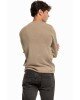 Μπλούζα Jack n Jones μπεζ ΠΛΕΚΤΕΣ