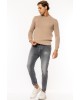 Μπλούζα πλεκτή Tommy Jeans μπεζ ΠΛΕΚΤΕΣ