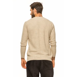 Μπλούζα πλεκτή Vittorio μπεζ Μπλούζα πλεκτή Vittorio μπεζ