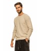 Μπλούζα πλεκτή Vittorio μπεζ ΠΛΕΚΤΕΣ