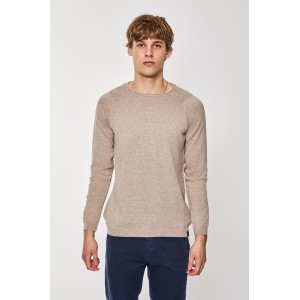 Μπλούζα πλεκτή Artisti Italiani μπεζ