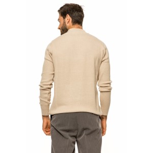 Μπλούζα πλεκτή Vittorio μπεζ