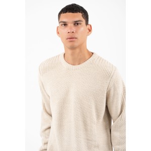 Μπλούζα πλεκτή Vittorio μπεζ