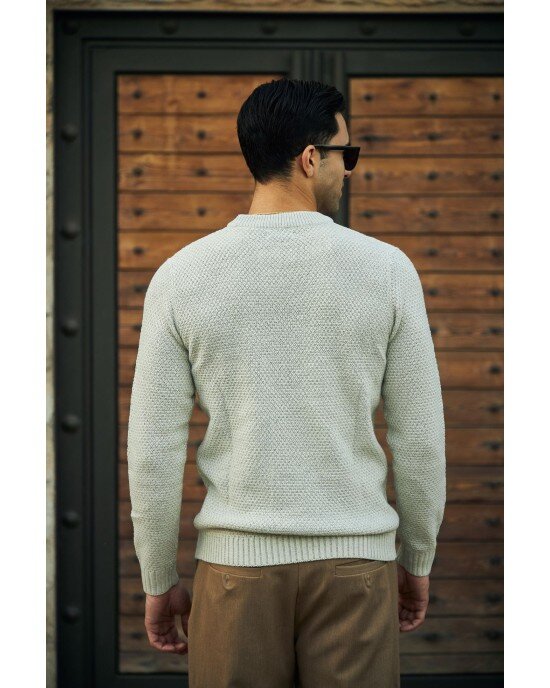 Μπλούζα Jack n Jones μπεζ ΠΛΕΚΤΕΣ