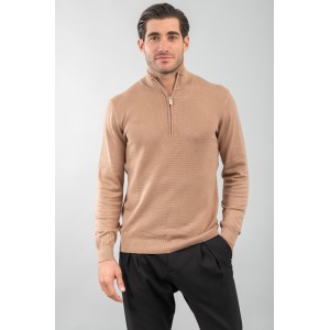 Μπλούζα πλεκτή Vittorio ταμπά