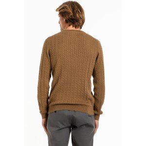 Μπλούζα πλεκτή Jack n Jones ταμπά Μπλούζα πλεκτή Jack n Jones ταμπά