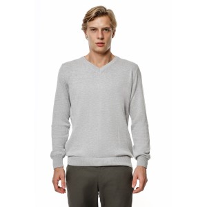 Μπλούζα πλεκτή Artisti Italiani γκρι