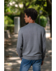Μπλούζα πλεκτή Calvin Klein γκρι ΠΛΕΚΤΕΣ