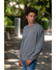 Μπλούζα πλεκτή Calvin Klein γκρι ΠΛΕΚΤΕΣ