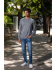 Μπλούζα πλεκτή Calvin Klein γκρι ΠΛΕΚΤΕΣ