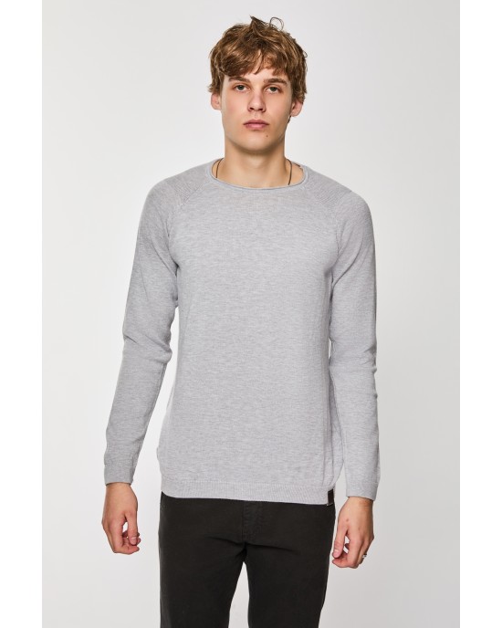 Μπλούζα πλεκτή Artisti Italiani γκρι ΠΛΕΚΤΕΣ