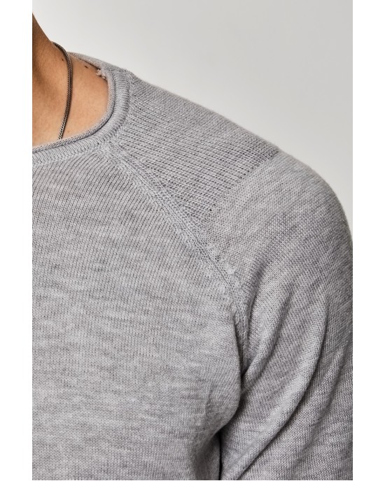 Μπλούζα πλεκτή Artisti Italiani γκρι ΠΛΕΚΤΕΣ