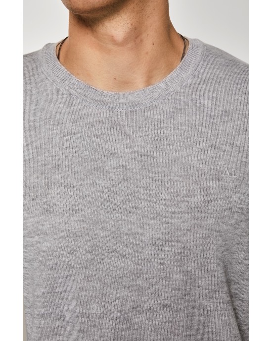 Μπλούζα πλεκτή Artisti Italiani γκρι ΠΛΕΚΤΕΣ