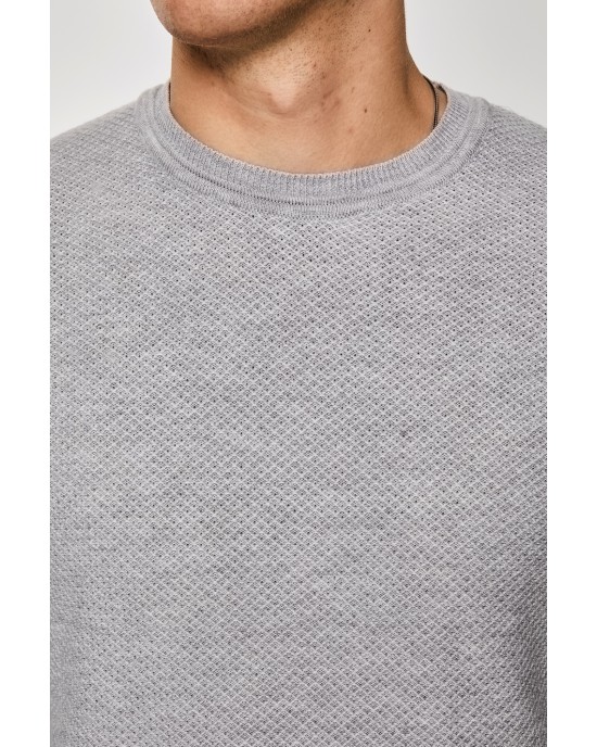 Μπλούζα πλεκτή Artisti Italiani γκρι ΠΛΕΚΤΕΣ