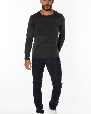 Μπλούζα Jack n Jones Γκρι Σκούρο