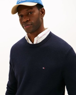 Μπλούζα πλεκτή Tommy Hilfiger μπλε