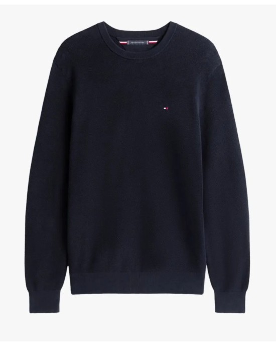 Μπλούζα πλεκτή Tommy Hilfiger μπλε ΑΝΔΡΙΚΑ
