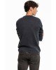 Μπλούζα Jack n Jones μπλε ΠΛΕΚΤΕΣ