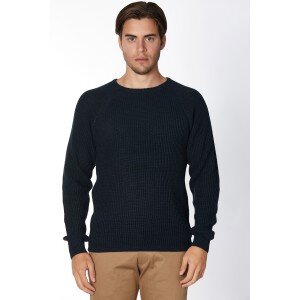 Μπλούζα πλεκτή Marcus Μπλε