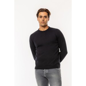 Μπλούζα πλεκτή Jack n Jones μπλε