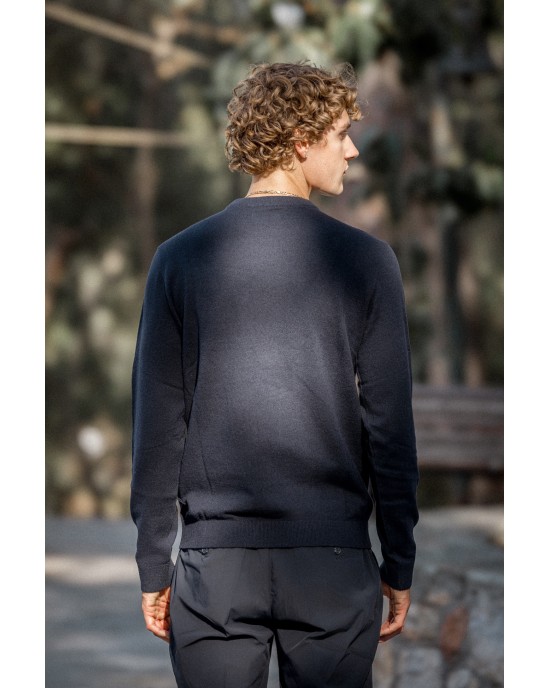 Μπλούζα πλεκτή Jack n Jones μπλε ΠΛΕΚΤΕΣ Μπλούζα πλεκτή Jack n Jones μπλε ΠΛΕΚΤΕΣ