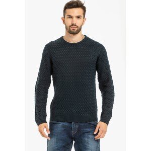 Μπλούζα πλεκτή Marcus μπλε