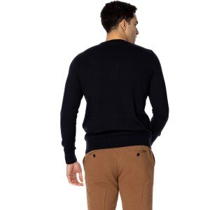 Μπλούζα πλεκτή Vittorio μπλε Μπλούζα πλεκτή Vittorio μπλε