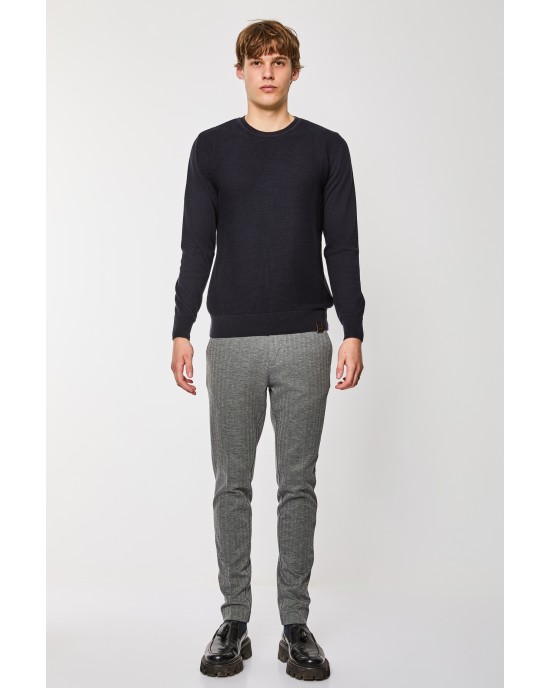 Μπλούζα πλεκτή Artisti Italiani μπλε ΠΛΕΚΤΕΣ