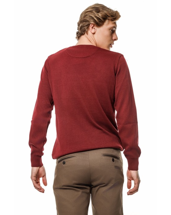 Μπλούζα πλεκτή  Artisti Italiani κοκκίνο ΠΛΕΚΤΕΣ