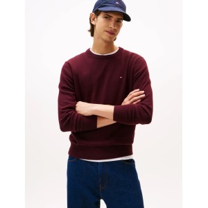 Μπλούζα πλεκτή Tommy Hilfiger μπορντό