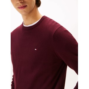 Μπλούζα πλεκτή Tommy Hilfiger μπορντό
