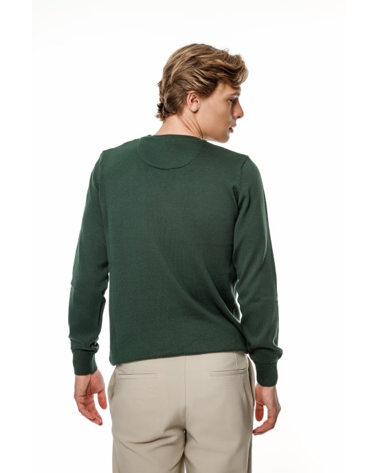 Μπλούζα πλεκτή  Artisti Italiani πράσινο ΠΛΕΚΤΕΣ