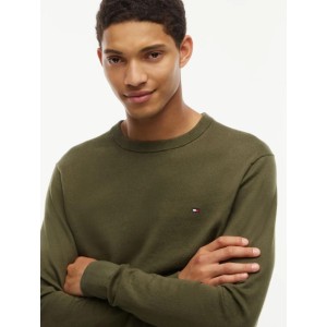 Μπλούζα πλεκτή Tommy Hilfiger χακί